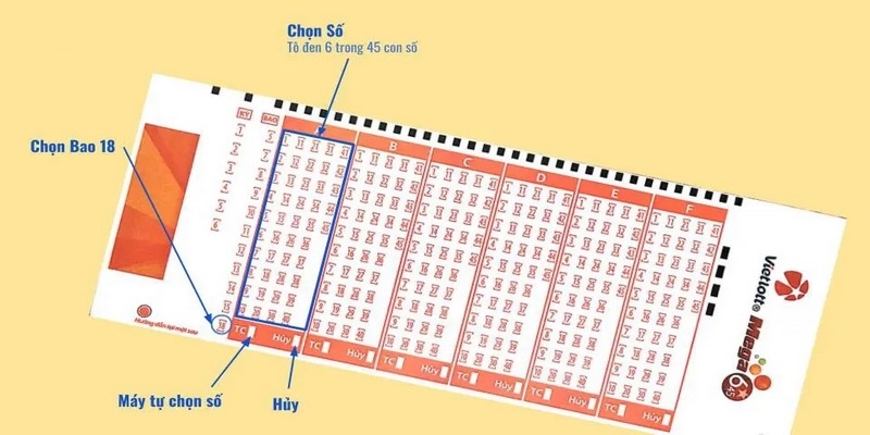 Cách chơi xổ số 6/45 rất đơn giản